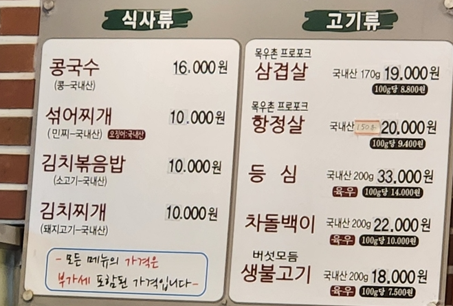 직장인 4명 식사후